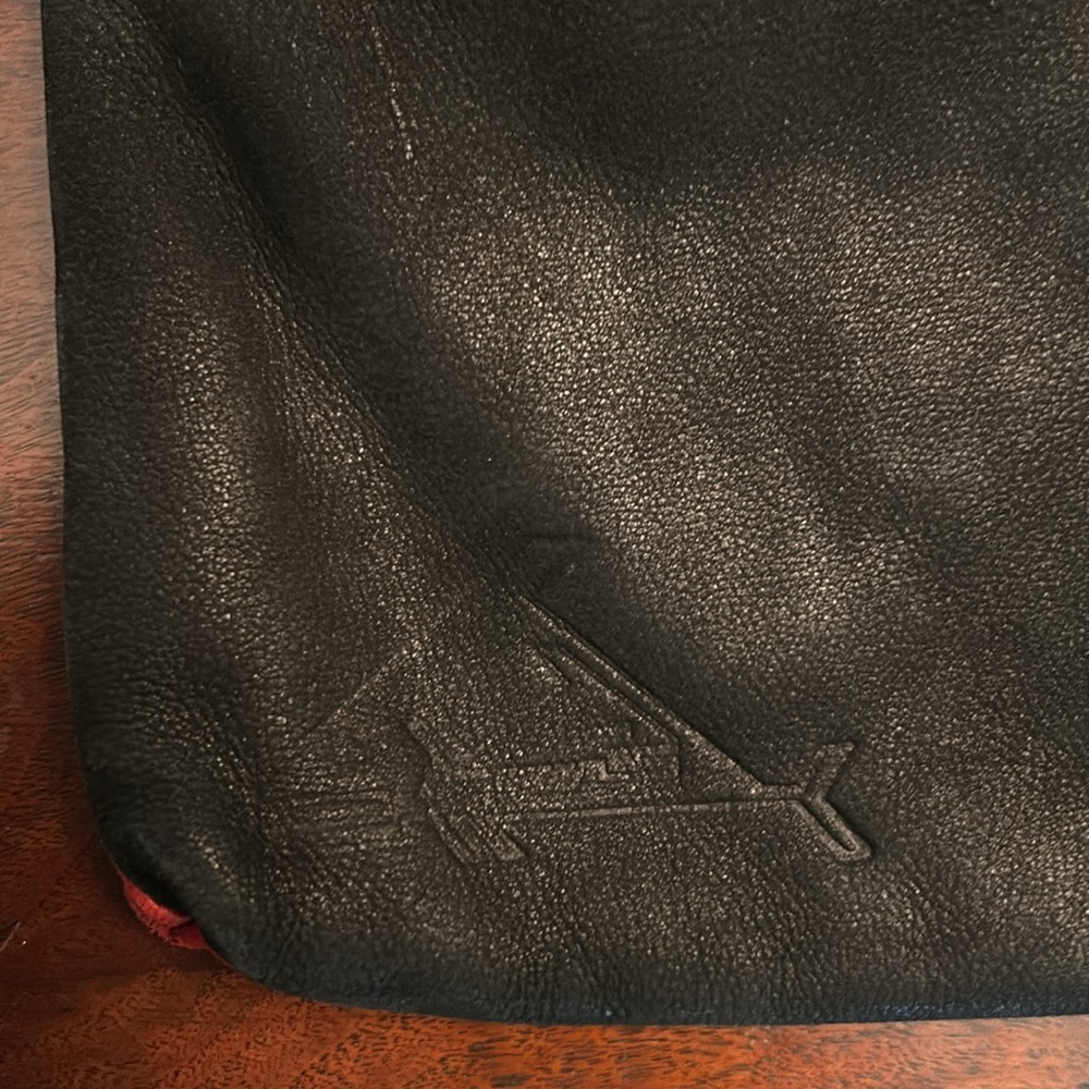 Funky handmade leather bag - Picture 3 of 5